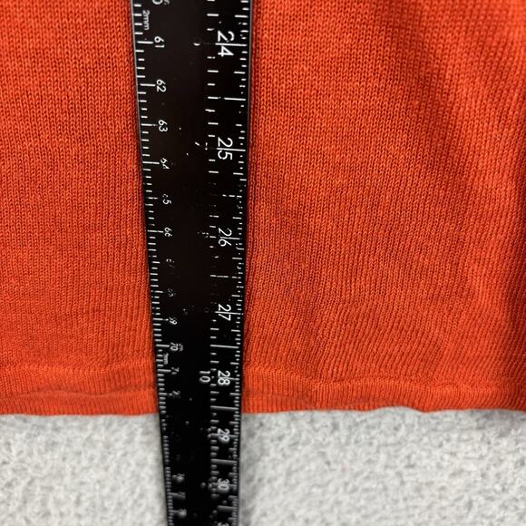 Y2k Linen Sweater Medium Boho Hippie Festival Embellished Sequin Lightweight - Picture 7 of 8